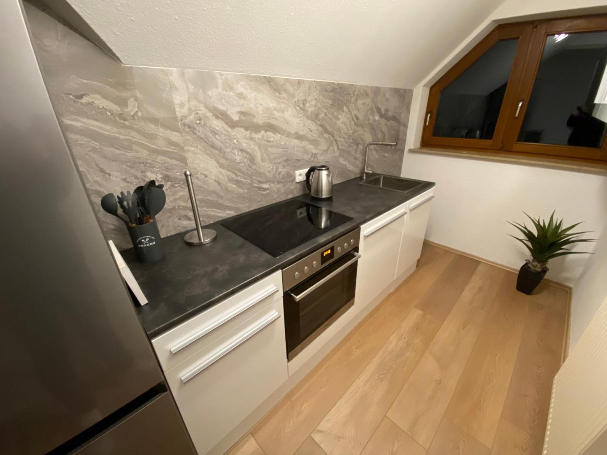 Appartement Am Kaibach - Kueche - Balkon - Bad Forchtenberg Exterior foto